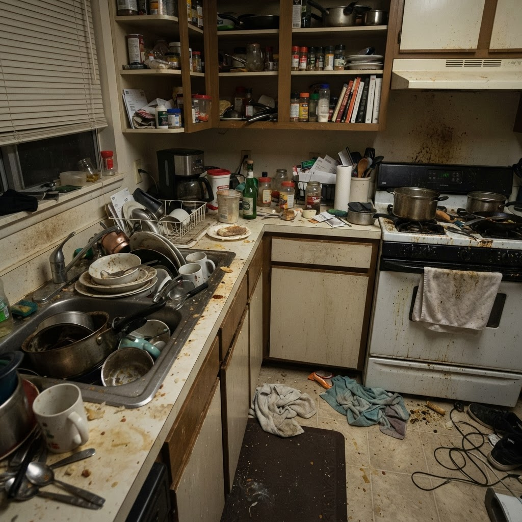 Before cleaning